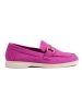 Suede Pink Loafers