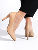 Comfortable Beige Pumps by Sergio Leone