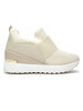 Light Beige Wedge Sneakers