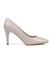 Sergio Leone White Stiletto Heels