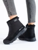 Cozy Zip-Up Softshell Snow Boots