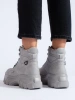 Gray Ankle Boots BIG STAR KK274367