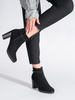 Suede Chic Block Heel Booties by Sergio Leone