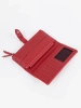 Red Women's Wallet with Compartments