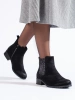Black Suede Ankle Boots