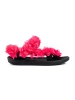 Fuchsia Velcro Scented Sandals