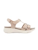 Comfortable beige women's sandals