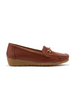 Charming Brown Loafers with Embellishments