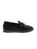 Women's Black Suede Loafers