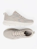 Comfortable Grey Sports Shoes with Mesh Structure by McArthur