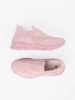 Pink sock-style sneakers