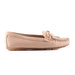 Beige Loafers with Bow
