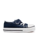 Navy Canvas Sneakers