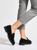 Black Suede Loafers