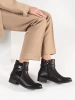 Black women's ankle boots