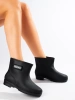Friendly Black Low Rain Boots