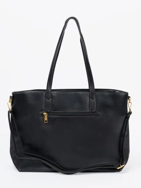 Black Bag with Gold Elements