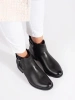 Classic Black Flat Chelsea Boots