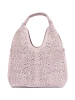 Pink lace shoulder bag
