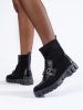 Vinceza Black Boots