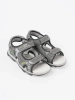 Boys' Velcro Sandals in Grey