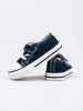 Navy Canvas Sneakers