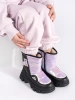 Quilted Shiny Winter Boots for Girls