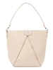 Beige shoulder bag