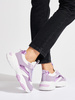 Lilac Sports Shoes with Chunky Soles