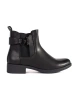 Classic Black Flat Chelsea Boots