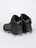 Buty trekkingowe męskie zielono-czarne
