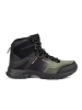 Warm Black and Green Trekking Boots