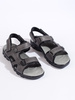 Grey Velcro Sandals