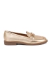 Golden Stylish Women's Moccasins