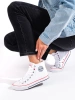 Wysokie trampki damskie białe BIG STAR T274026101
