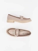 Women's Elegant Beige Loafers