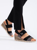 Comfort Wedge Strap Sandals