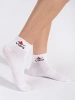 White Vico Socks 3-Pack