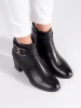 Stylish Black Ankle Boots by Sergio Leone
