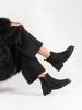 Classic Black Ankle Boots by Sergio Leone