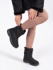 Cozy Black Snow Boots