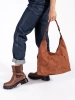 Warm Walnut Leather Platform Boots by Sergio Leone