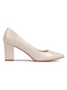 Comfortable White Heels by Sergio Leone