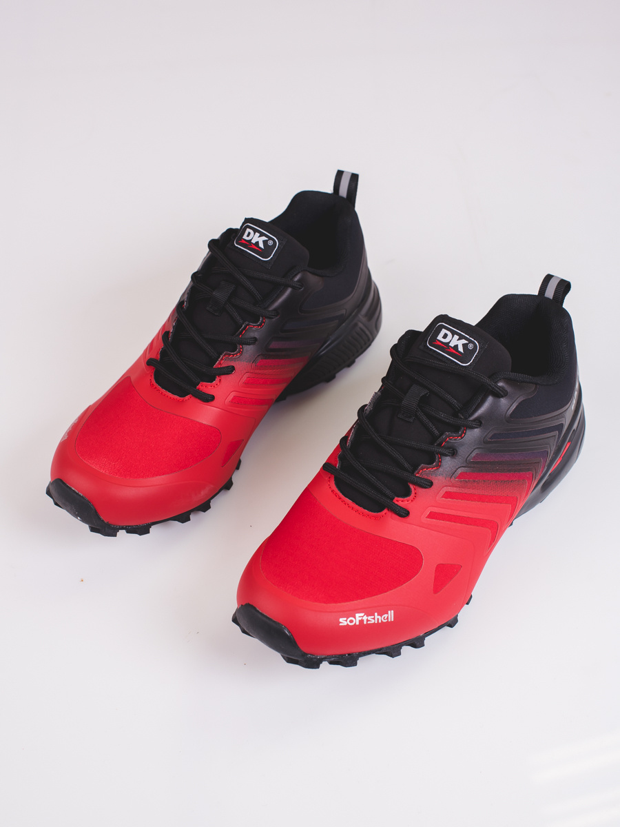 Buty trekkingowe DK czarno czerwone