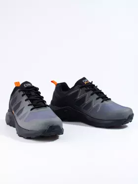 Szare buty trekkingowe męskie DK Softshell
